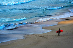 孤高のサーフィン人