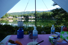 タープからの眺め