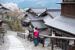 馬籠を歩く