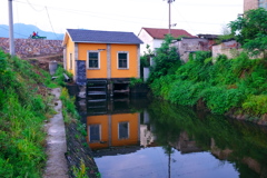 村の水管理小屋