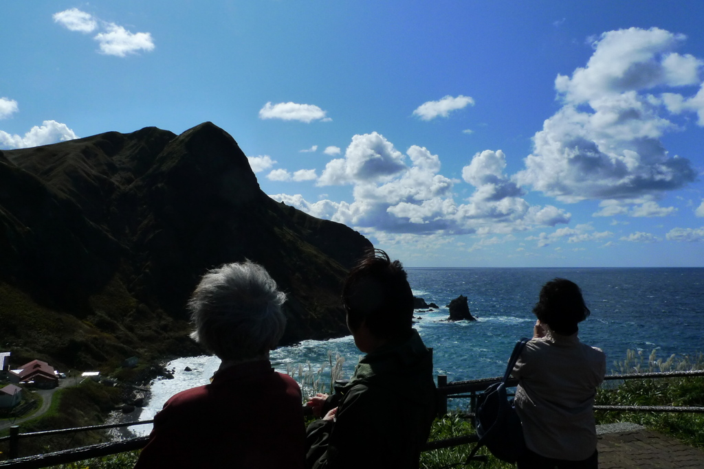 礼文最北端岬の眺望