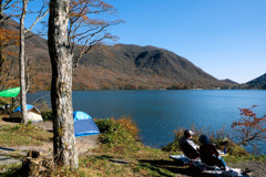 二人での語らい。