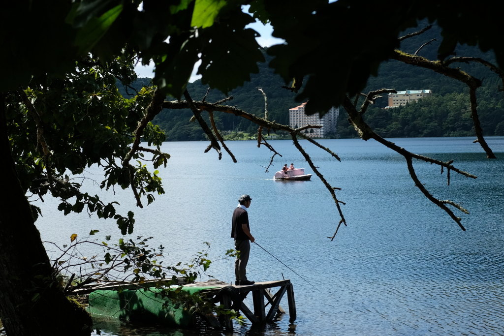 釣り人何を思う