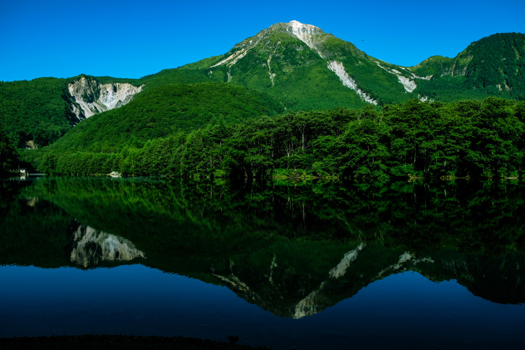 大正池からの眺め