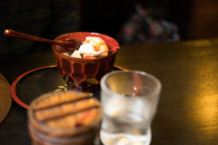 クリームあんみつ