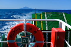 利尻富士の見納め