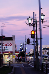 ポルトガル看板と信号