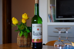 ワインを飲んで