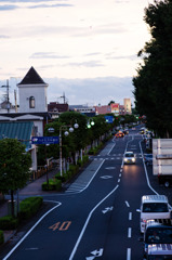 陸橋からの眺め