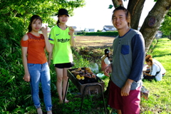 久しぶりの晴れバーベキュー