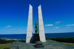 稚内公園最後の別れ像