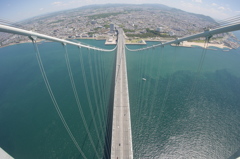 明石海峡大橋からの絶景
