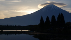 田貫湖の朝