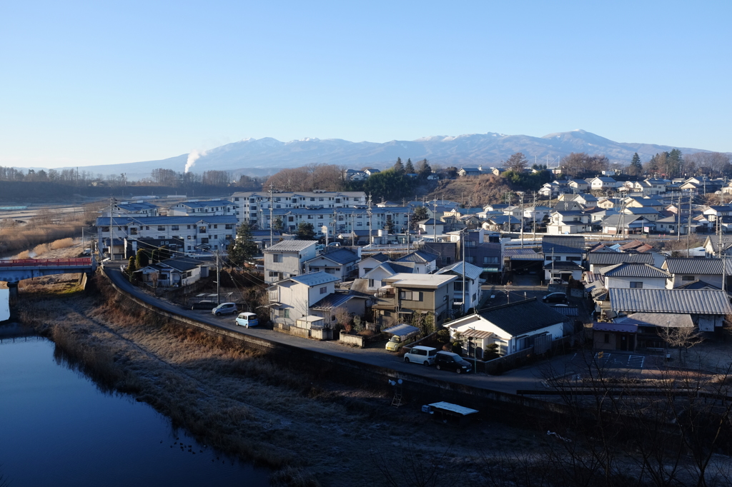 朝の散歩～八ヶ岳連峰