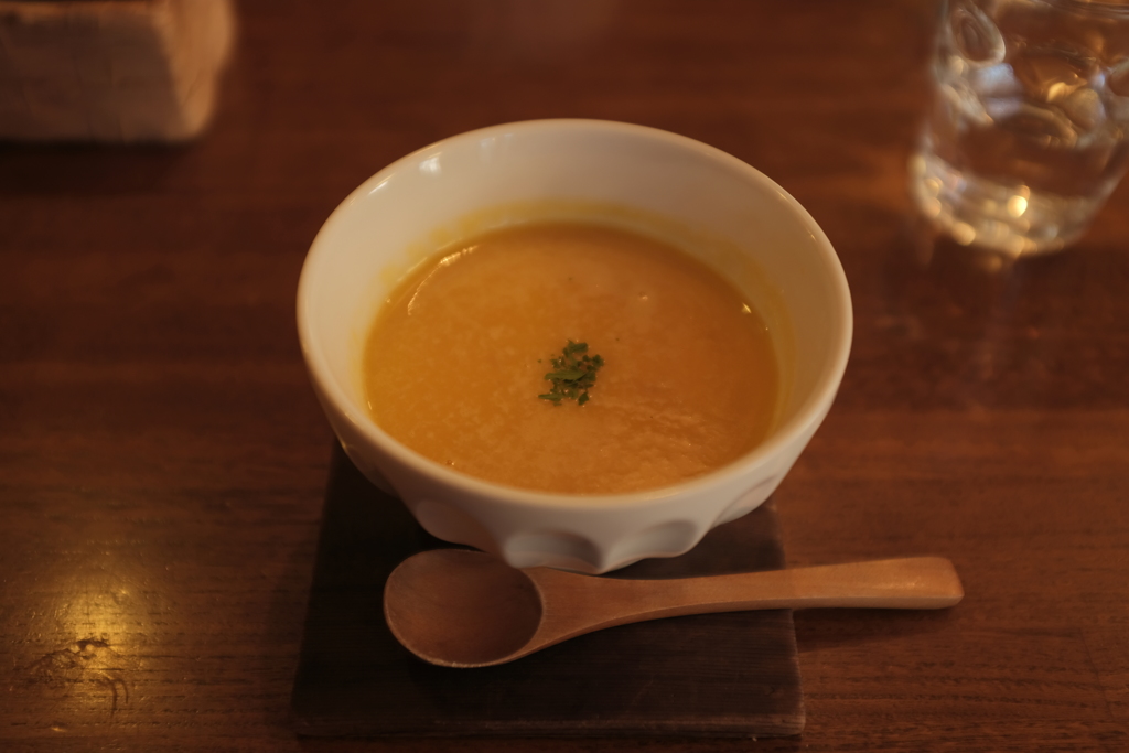 バターナッツカボチャのスープ