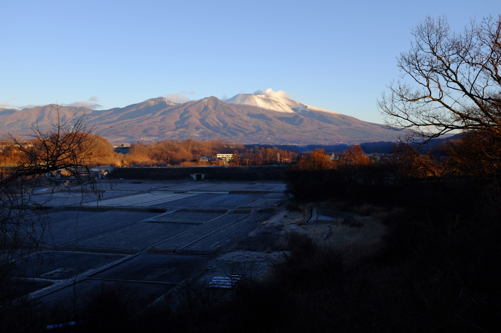 朝の散歩～浅間山