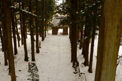 真楽寺　素朴な山門