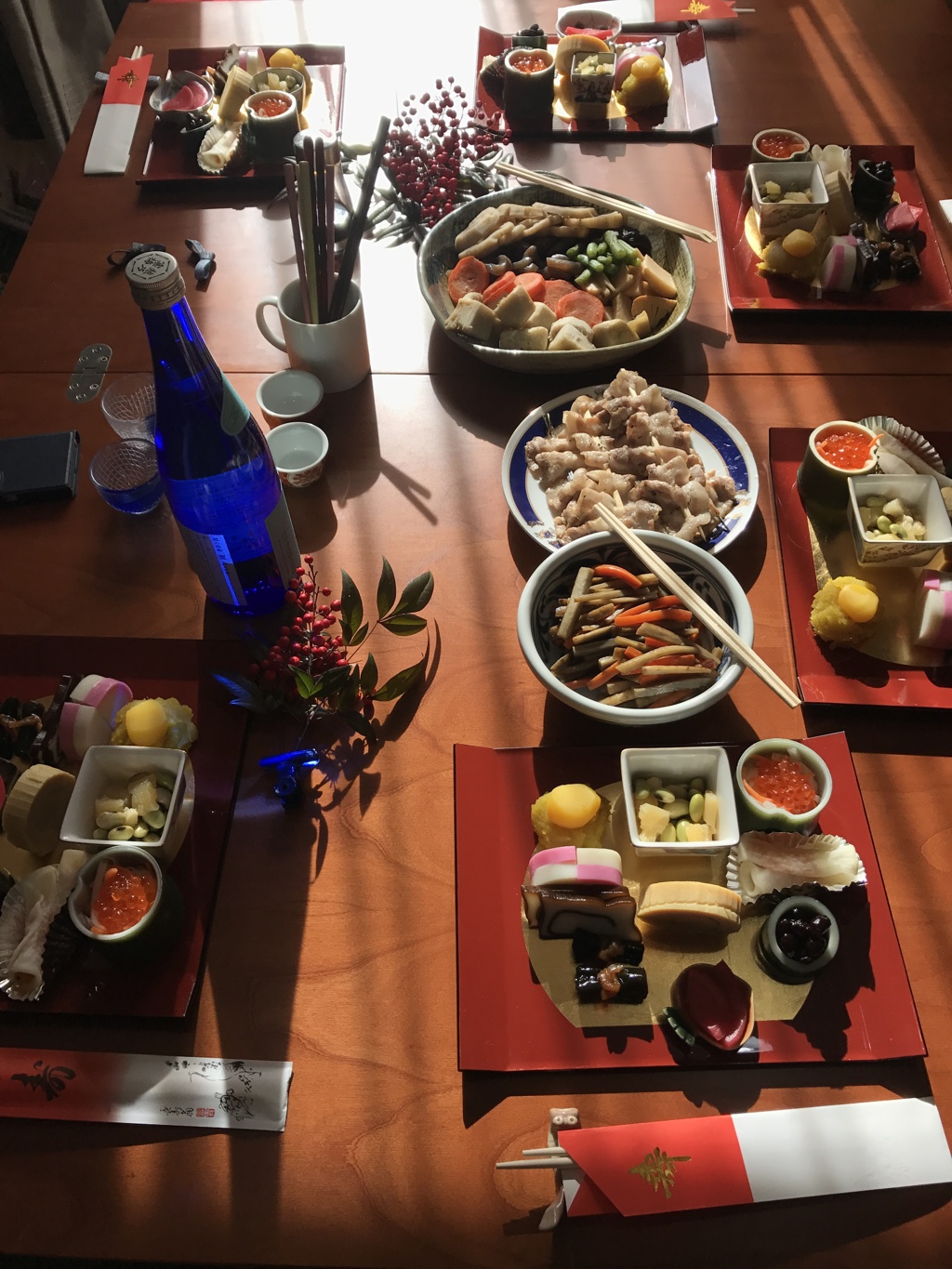 カレーもいいけど、おせちもね！　:-P