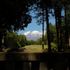 遥拝所から富士山を臨む～山宮浅間神社