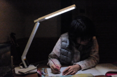 勉強家の妻