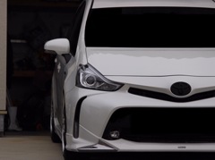 洗車のついでに♪