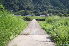 狭い石橋