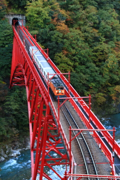 黒部 宇奈月 トロッコ列車