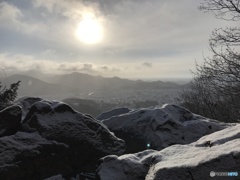 雪の日の散歩