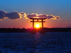 弁天島　サンセット
