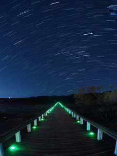 蓬莱橋　回る星1