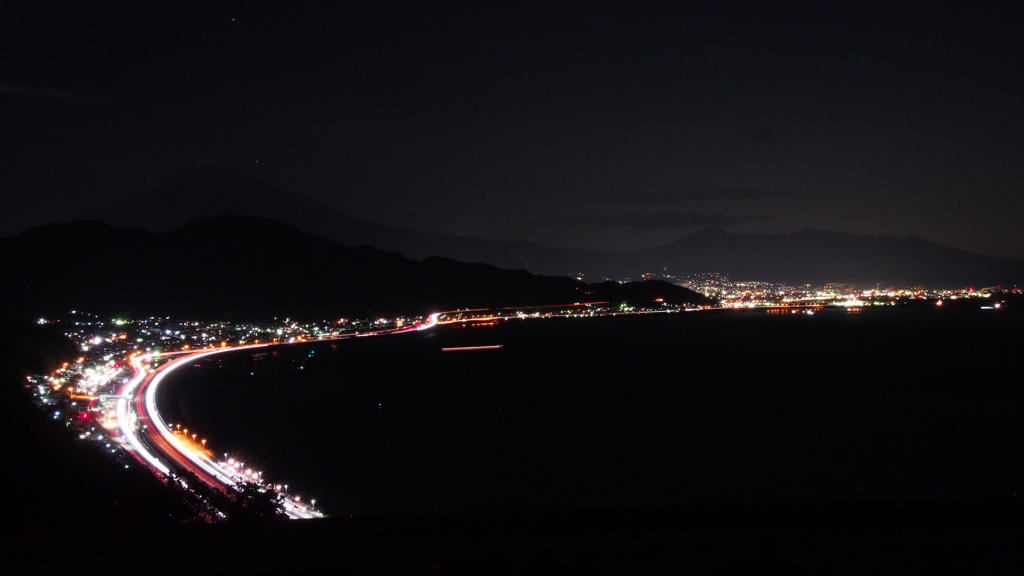 薩た峠　夜景