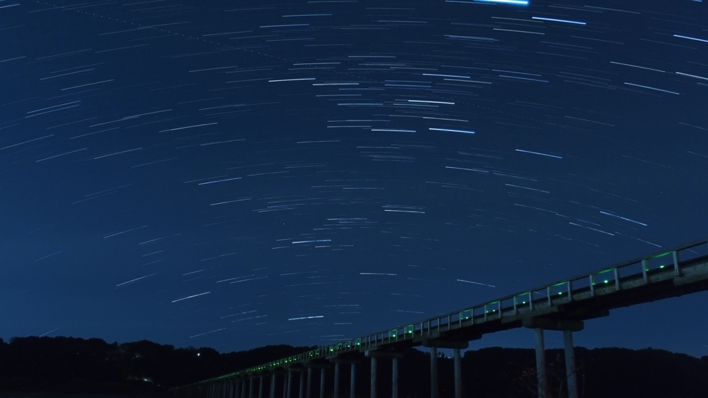 蓬莱橋　回る星2