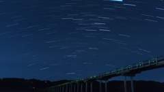 蓬莱橋　回る星2