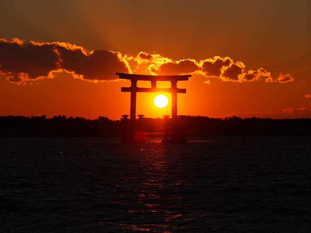 弁天島　サンセット