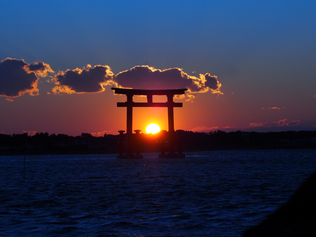 弁天島　サンセット