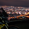 笛吹段公園周辺の夜景　GSR750　を添えて　その1