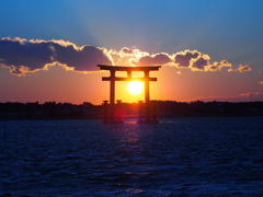 弁天島　サンセット