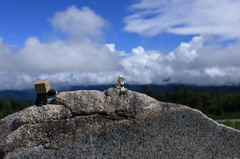 御岳にて