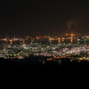 水島工業地帯　夜景