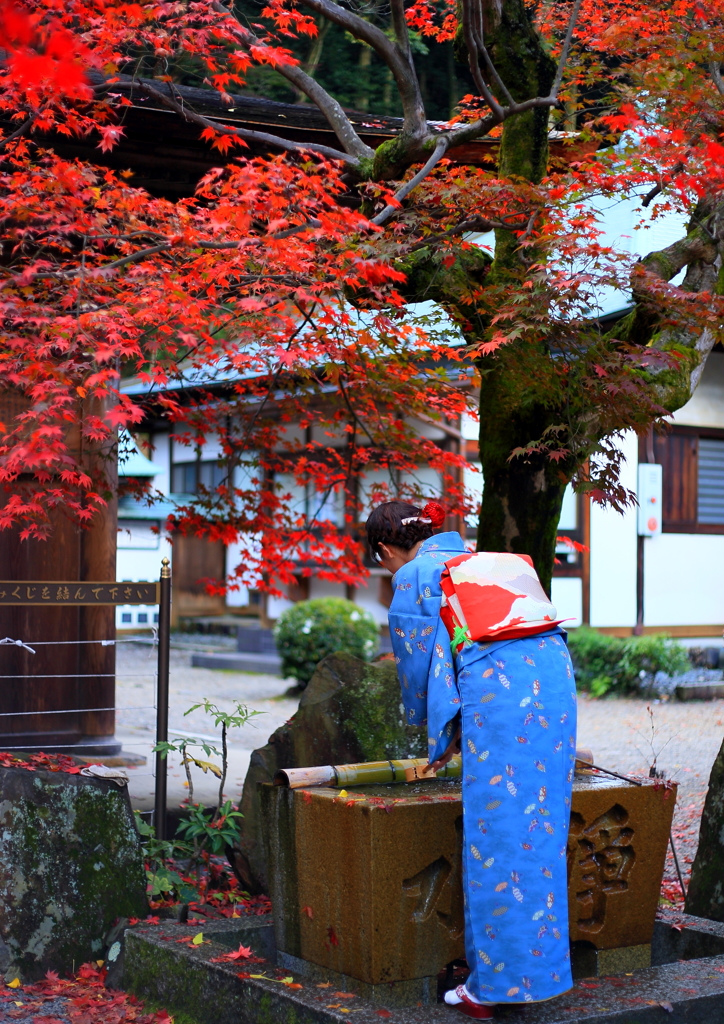 定光寺　紅葉