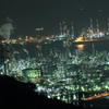 水島工業地帯　夜景