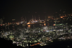 水島工業地帯　夜景