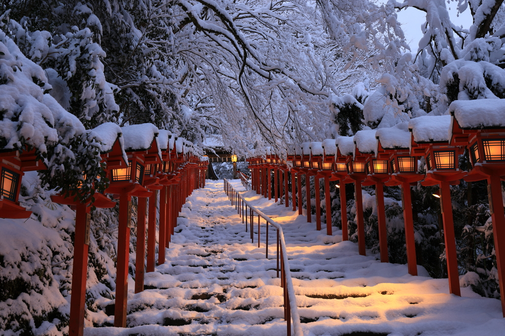 貴船白銀参道