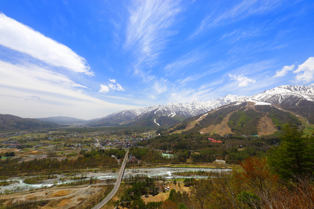 山頂よりの眺望