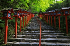 貴船神社×新緑