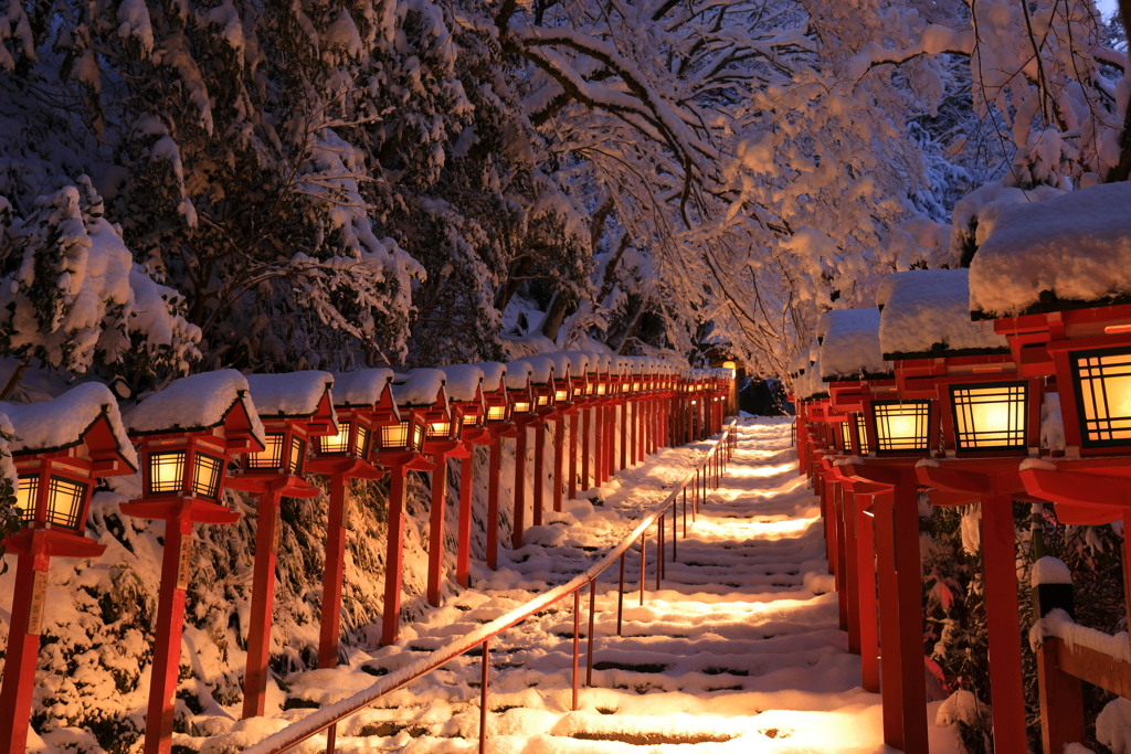 貴船白銀参道