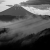 鉄塔と富士山