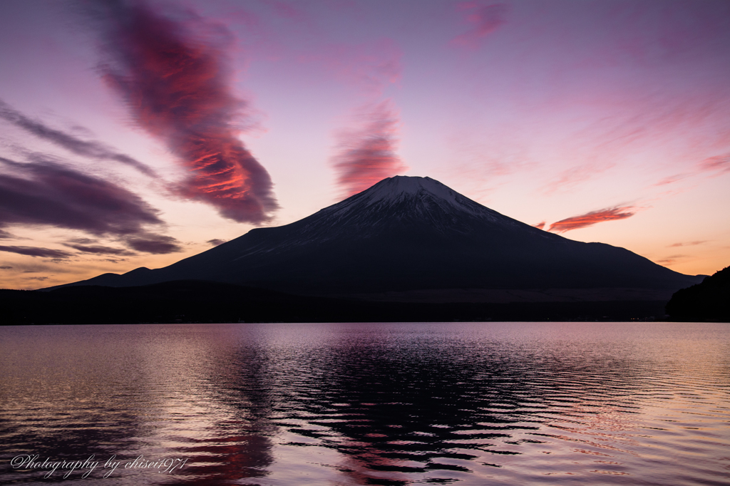 富士夕景