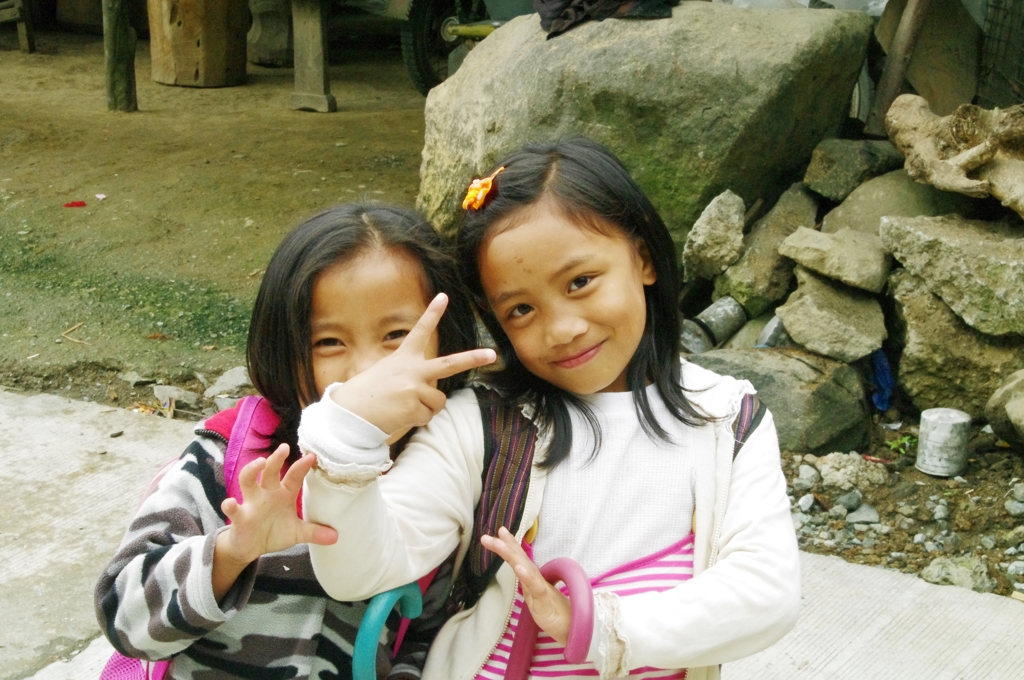 Girls in Banaue