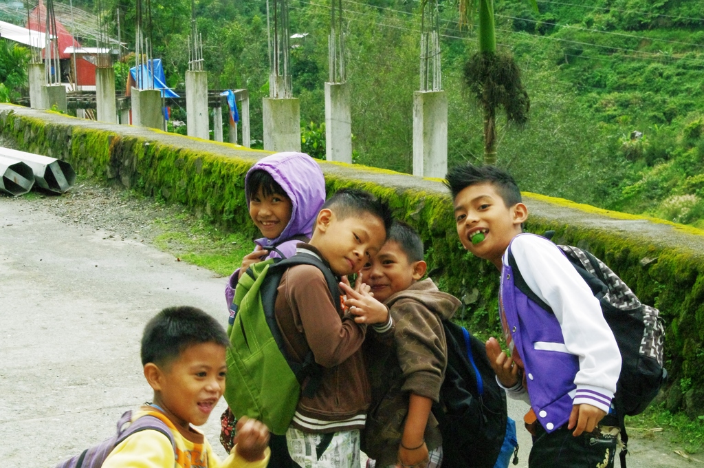 Children in Banaue